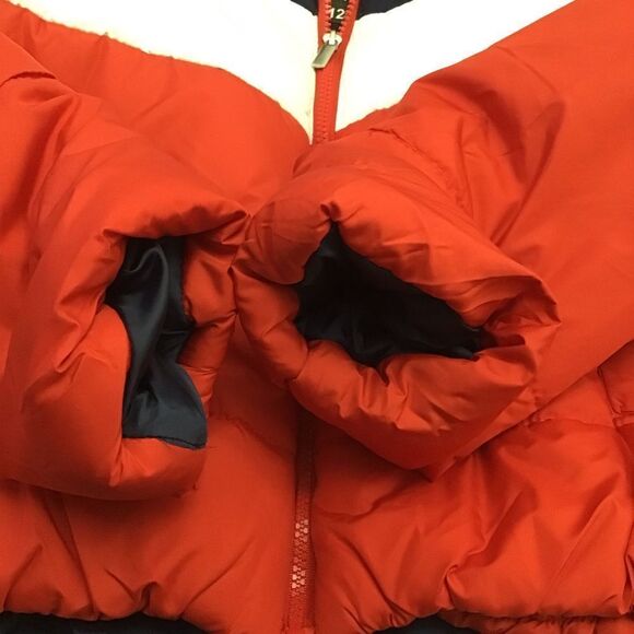 FAHRENHEIT active puffer winter coat jacket in Large red white blue - Picture 6 of 16